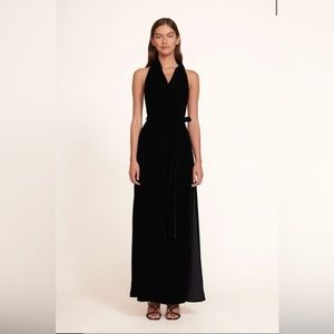 Staud Velvet Black Dress New with Tags size small